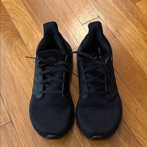 Black Knit Running Shoes